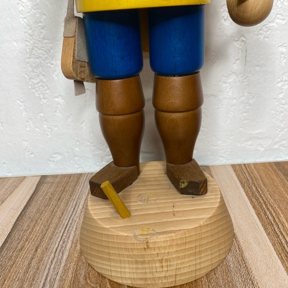 Stracoland Colmnitz Nutcracker Officer No Cannon 15” Handmade from Germany - Picture 9 of 11